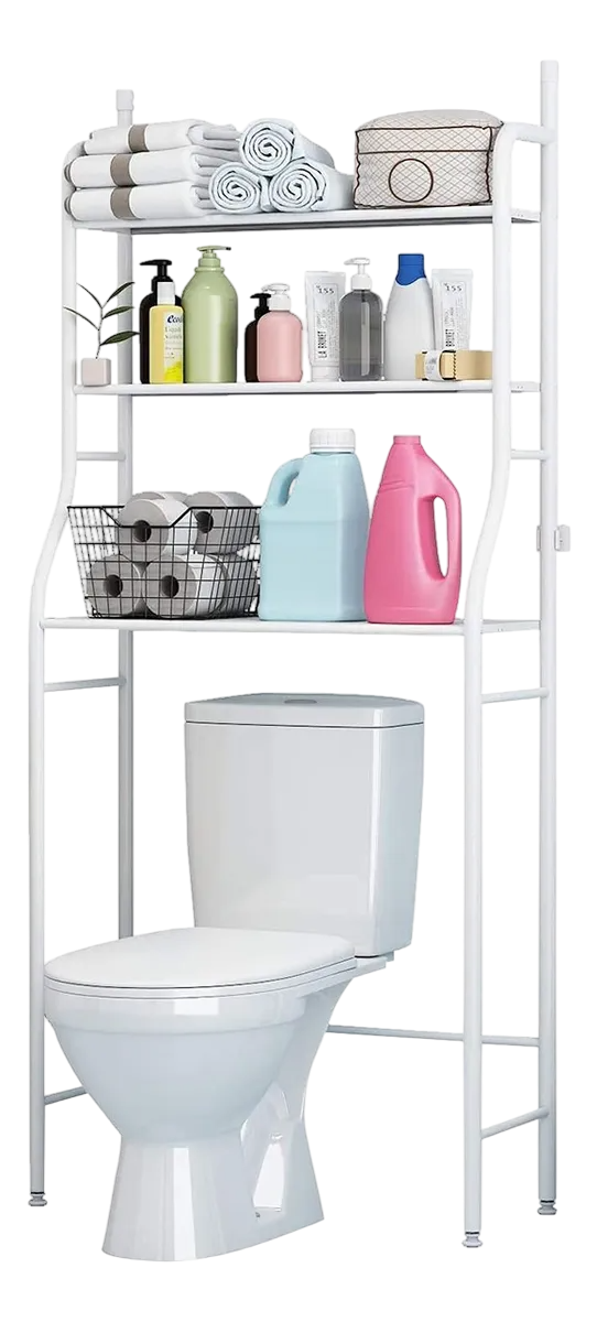 Organizador de baño tres niveles